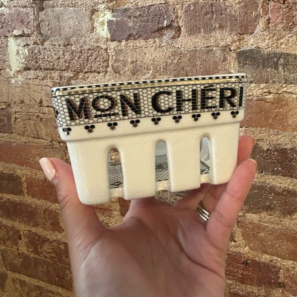 Anthropologie Bistro Tile Mon Cheri Berry Basket